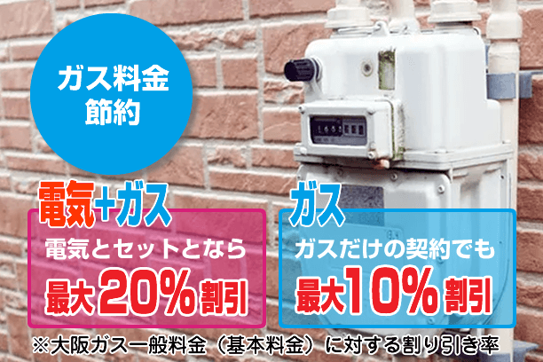 ガス料金を節約